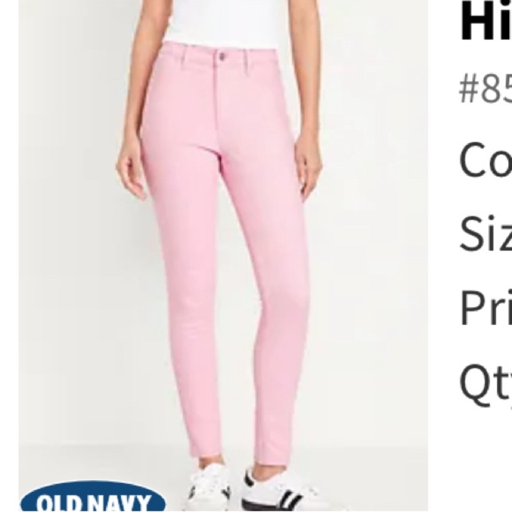 Old navy size 4 petite pants. Brand new with tag.